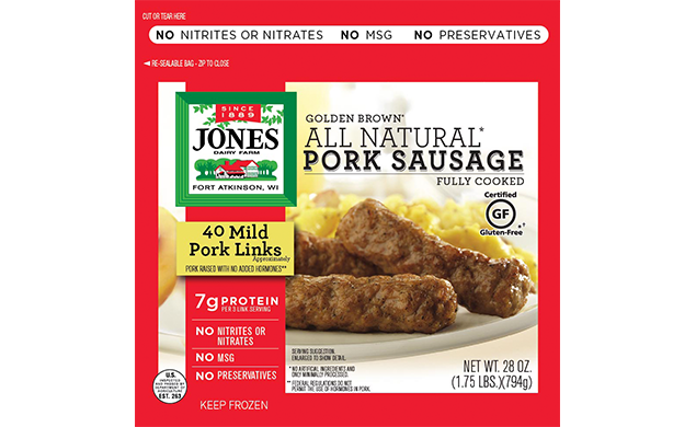 Mild Pork Sausage Links | Golden Brown | Jones Dairy