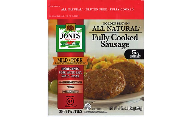 Mild Pork Sausage Patties | Golden Brown Sausages | Jones Dairy