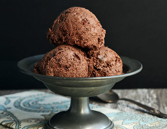 Low Carb Chocolate Bacon Toffee Ice Cream Recipe
