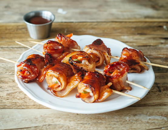 Spicy Bacon-Wrapped BBQ Shrimp Recipe