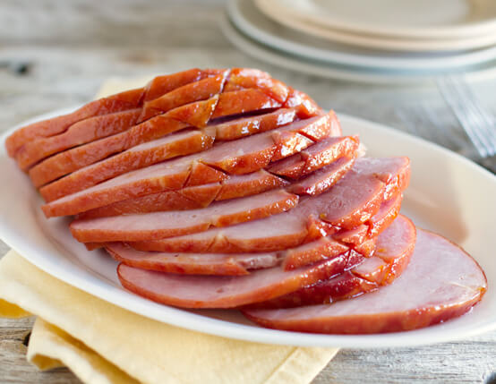 Apricot Honey Glazed Ham