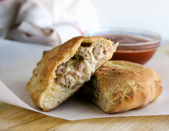 sausage calzone