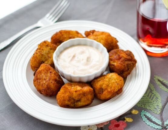 Brinner Sausage Fritters Recipe