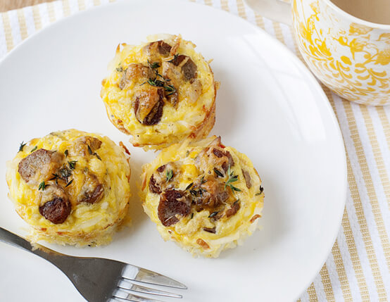 Sausage and Egg Nests Recipe
