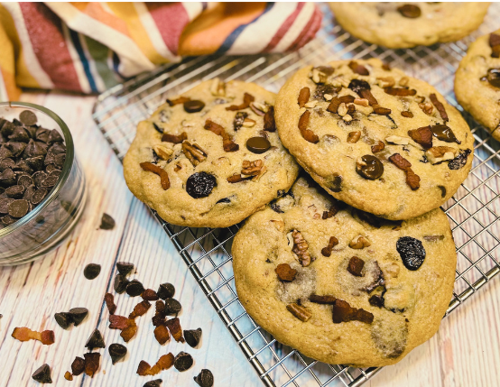 Cherrywood Bacon Chocolate Chip Cookies