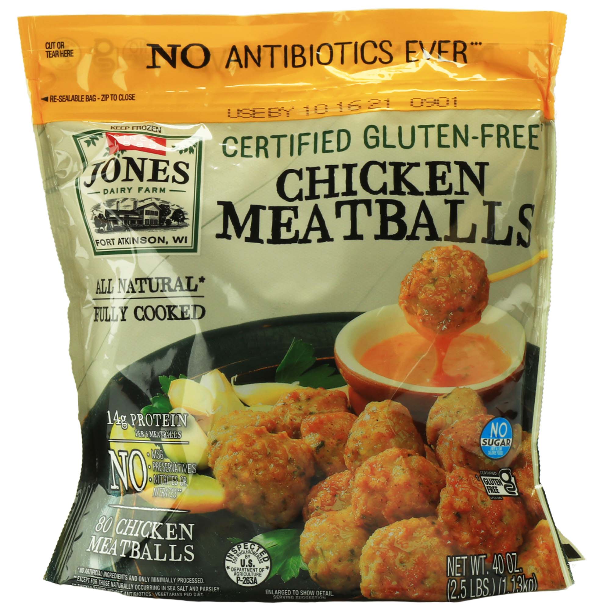 Antibiotic Free Chicken Meatballs Jones Dairy Farm