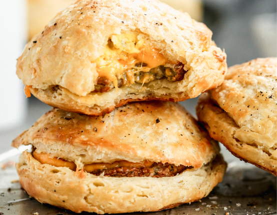 Stuffed Sausage Biscuits